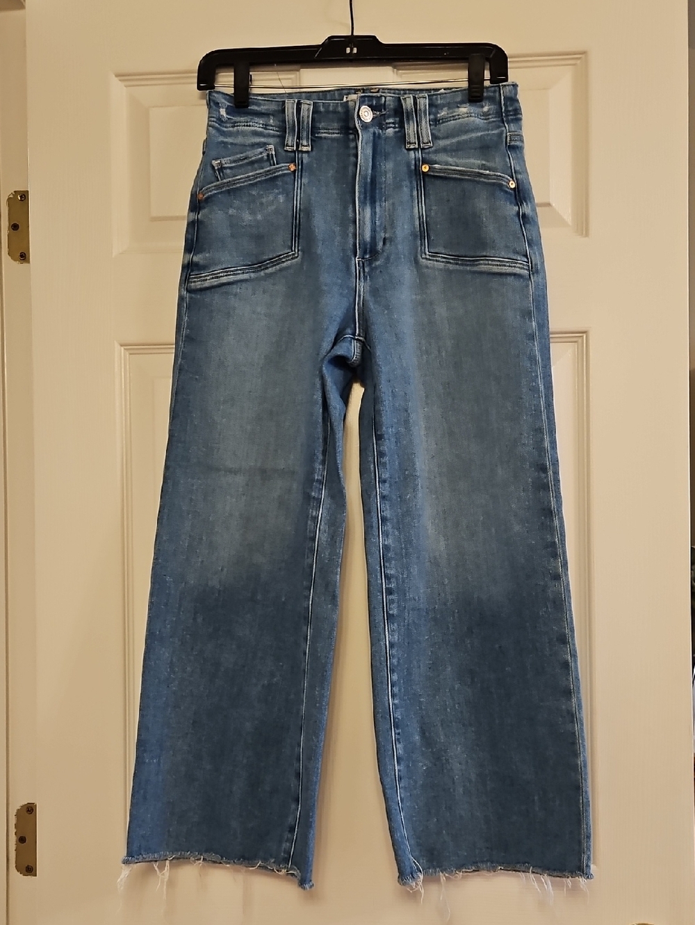 PAIGE Light Blue Denim Jeans -Anessa 24 " Length